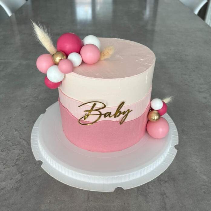 Layer cake gender reveal (12 parts)