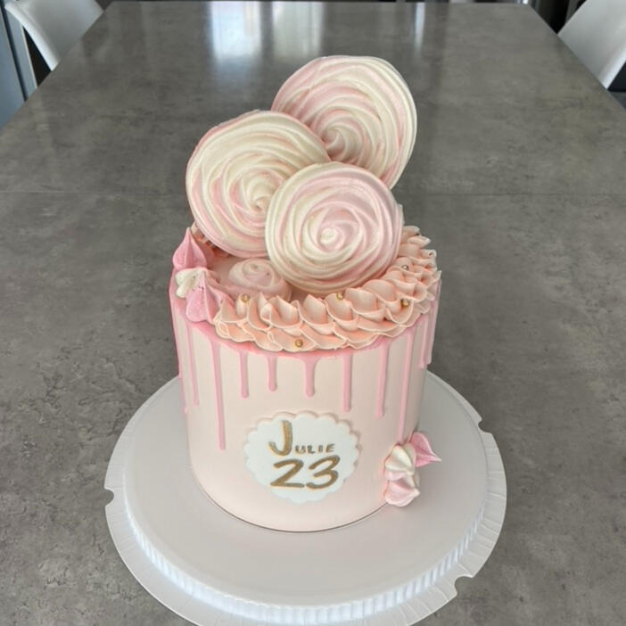 Layer cake d'anniversaire (12 parts)