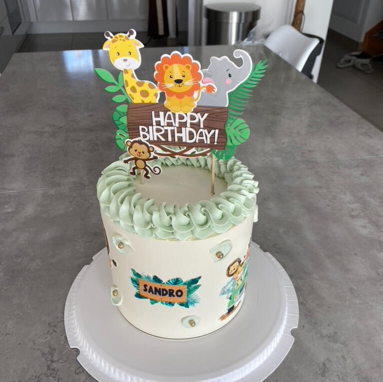 Layer cake animaux (12 parts)