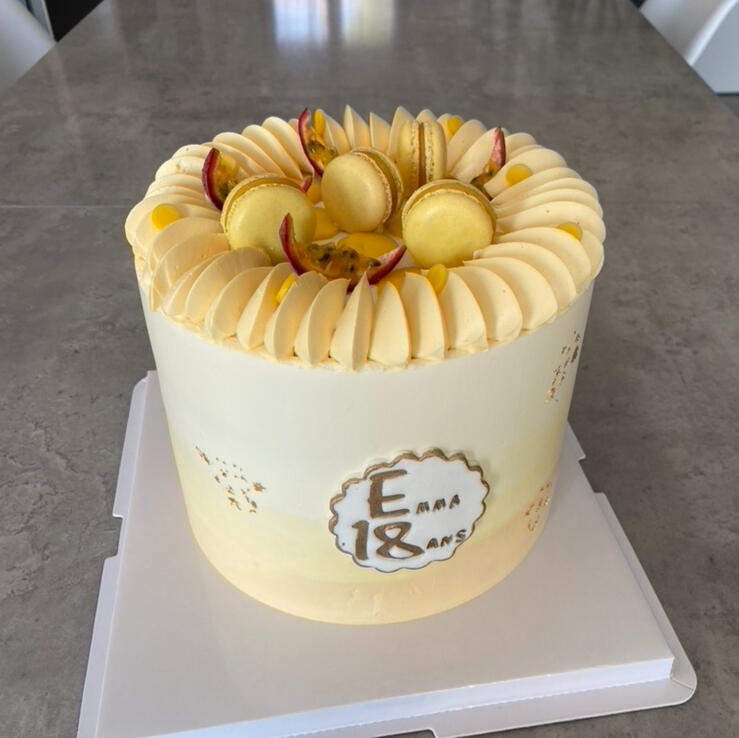 Layer cake d'anniversaire (25 parts)