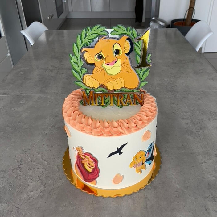 Layer cake le Roi Lion (25 parts)