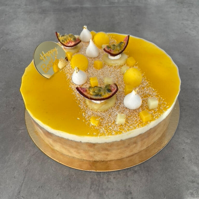 Bavarois aux fruits